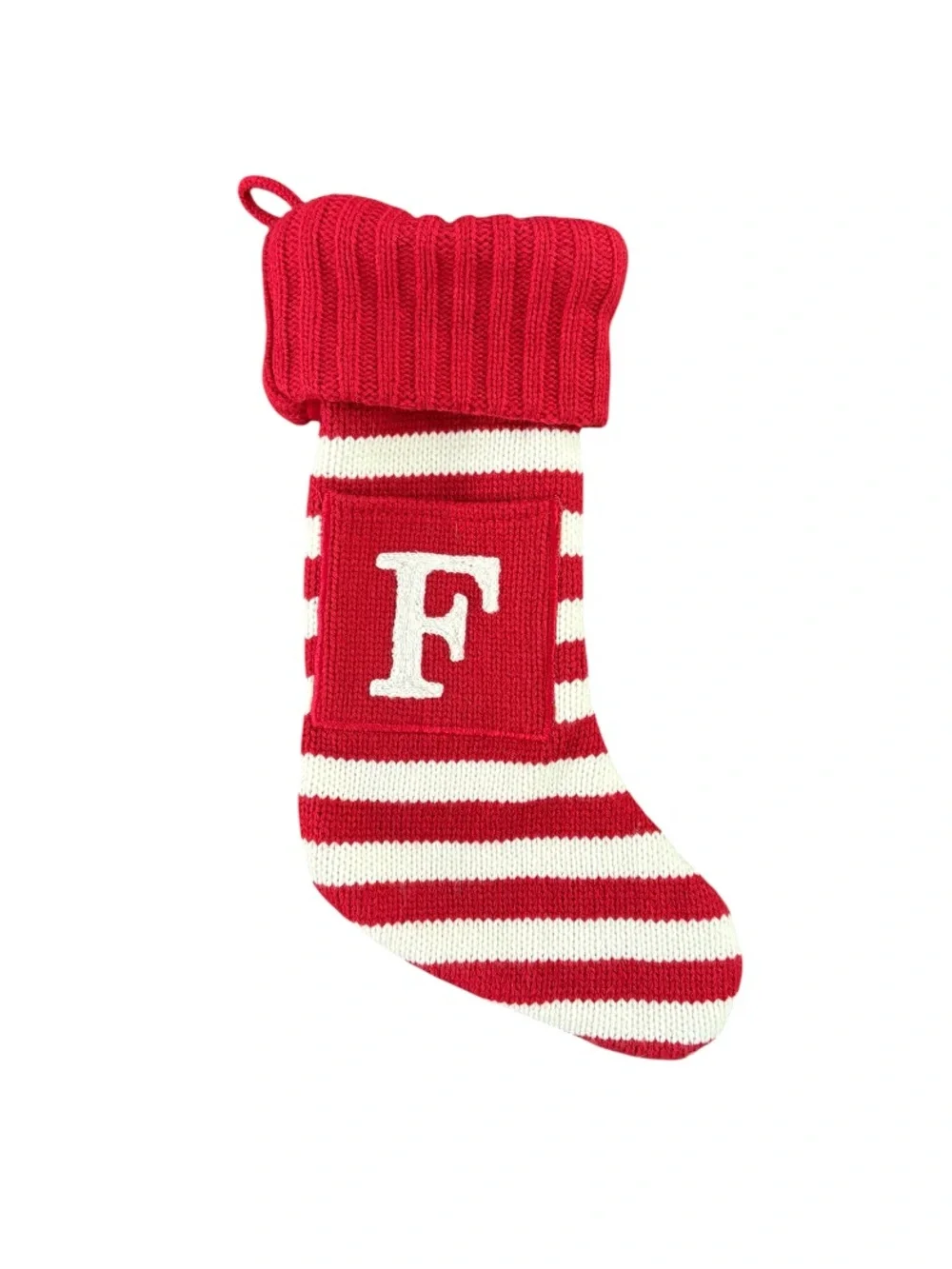 WONDERSHOP➕TARGET Retired Monogram F Knit Christmas Stocking